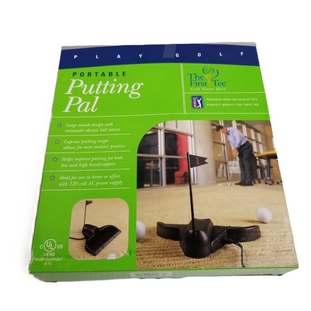 First Tee PGA Tour Electric Putting Practice Ball Return Golf Training Aid